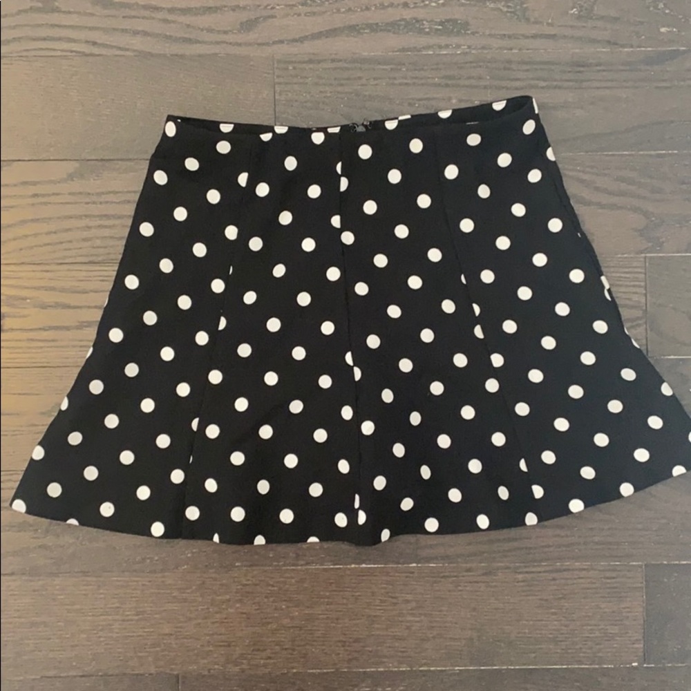 Polka dot skirt